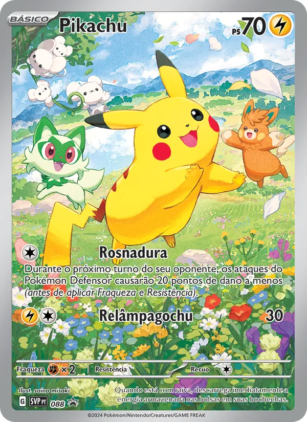 Pikachu SVP Black Star Promos 088/225