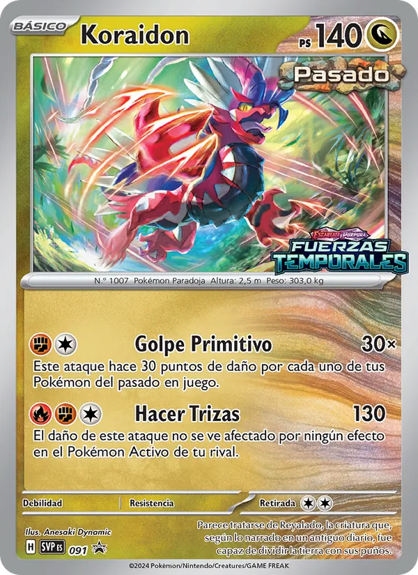 Koraidon SVP Black Star Promos 091/225