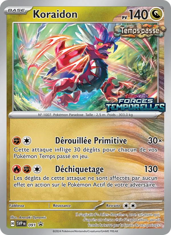 Koraidon SVP Black Star Promos 091/225