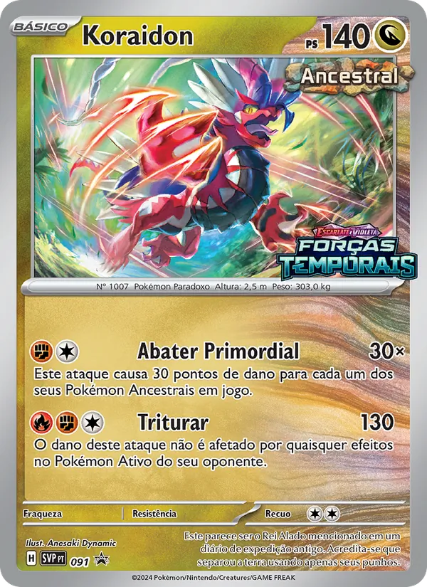 Koraidon SVP Black Star Promos 091/225