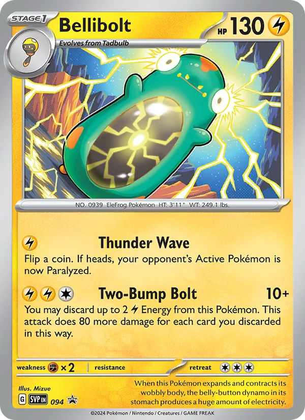 Bellibolt SVP Black Star Promos 094/225
