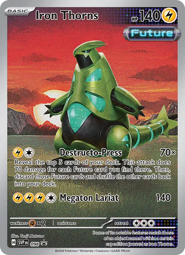 Iron Thorns SVP Black Star Promos 098/225