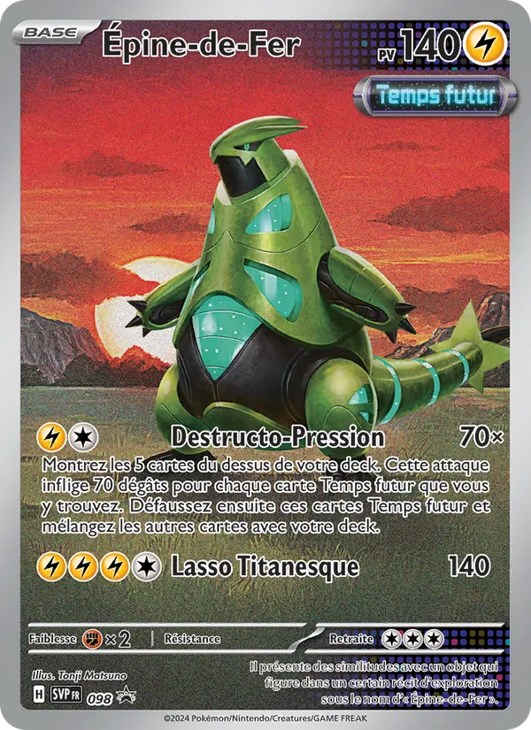 Épine-de-Fer SVP Black Star Promos 098/225