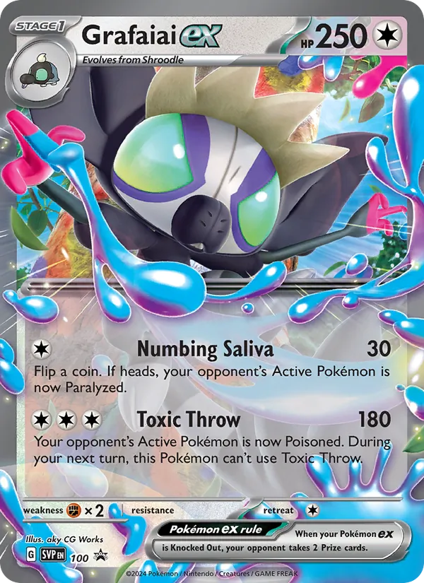 Grafaiai ex SVP Black Star Promos 100/225
