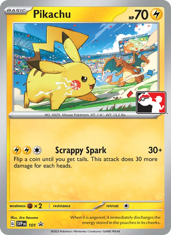 Pikachu SVP Black Star Promos 101/225