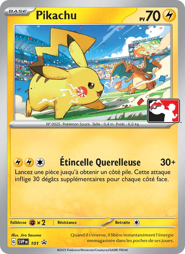 Pikachu SVP Black Star Promos 101/225