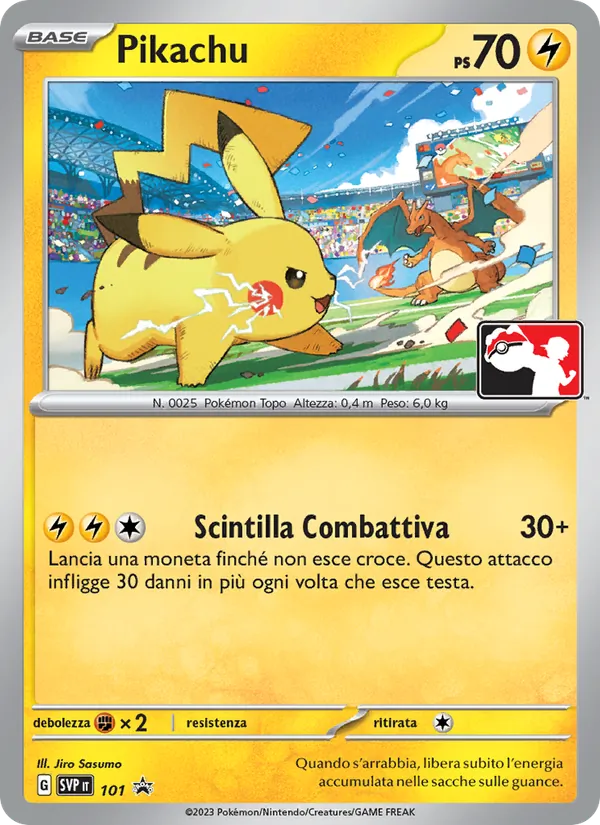 Pikachu SVP Black Star Promos 101/225