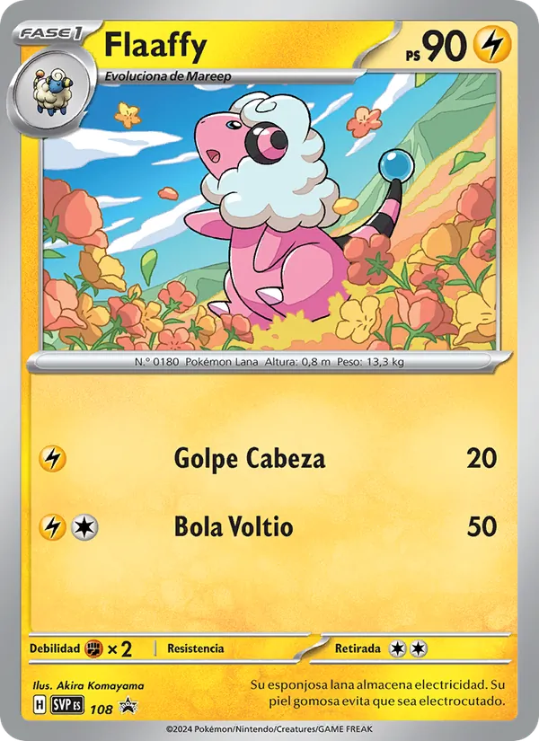 Flaaffy SVP Black Star Promos 108/225