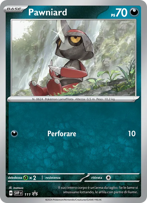 Pawniard SVP Black Star Promos 111/225