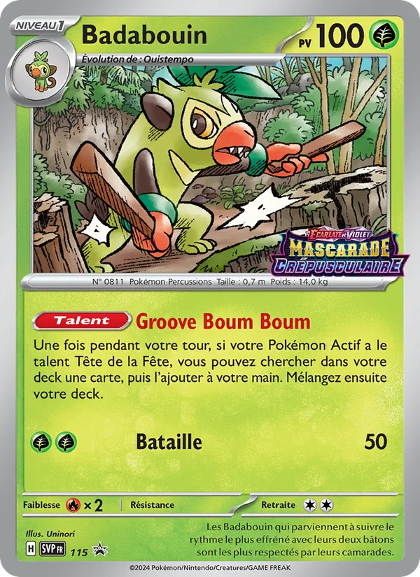 Badabouin SVP Black Star Promos 115/225