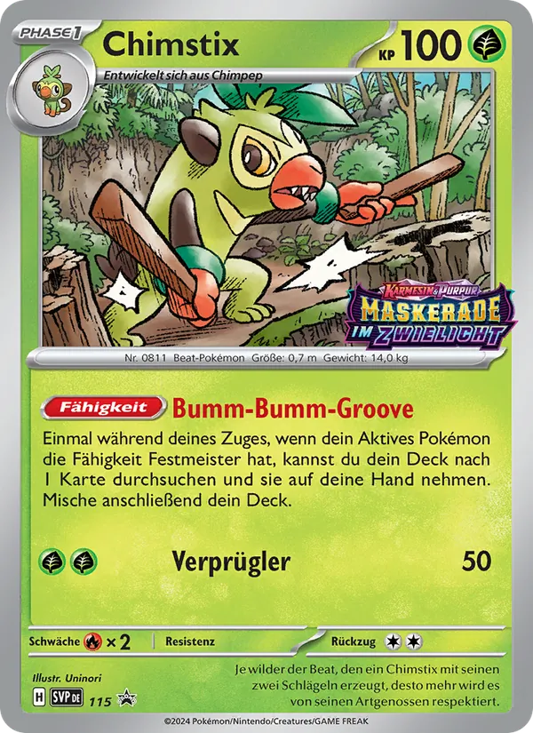 Chimstix SVP Black Star Promos 115/225