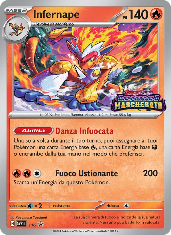 Infernape SVP Black Star Promos 116/225