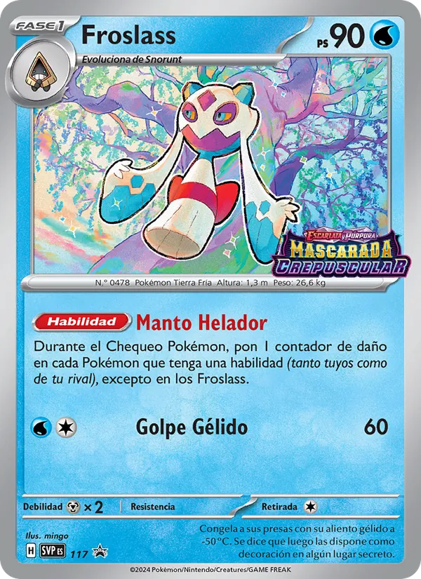 Froslass SVP Black Star Promos 117/225