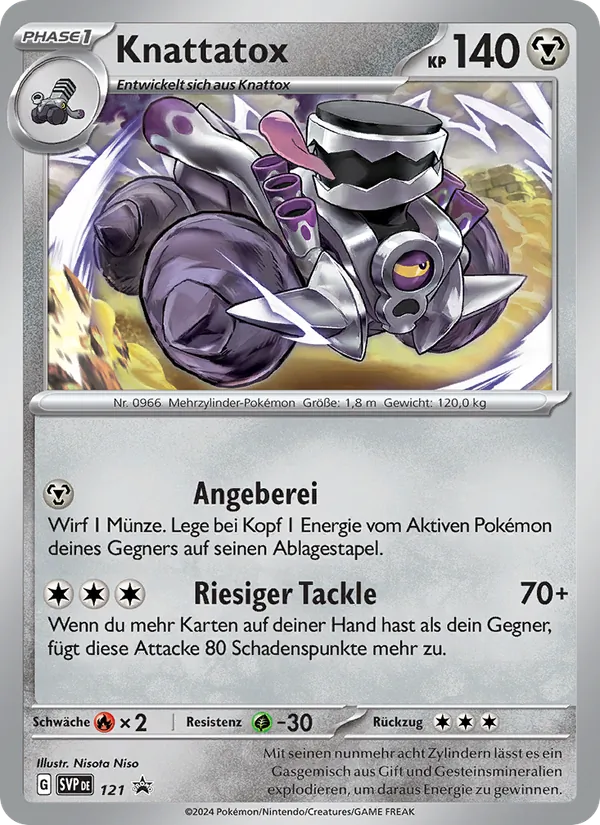 Knattatox SVP Black Star Promos 121/225