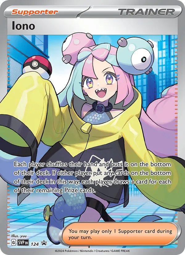 Iono SVP Black Star Promos 124/225