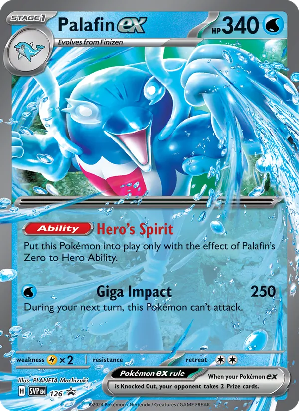 Palafin ex SVP Black Star Promos 126/225