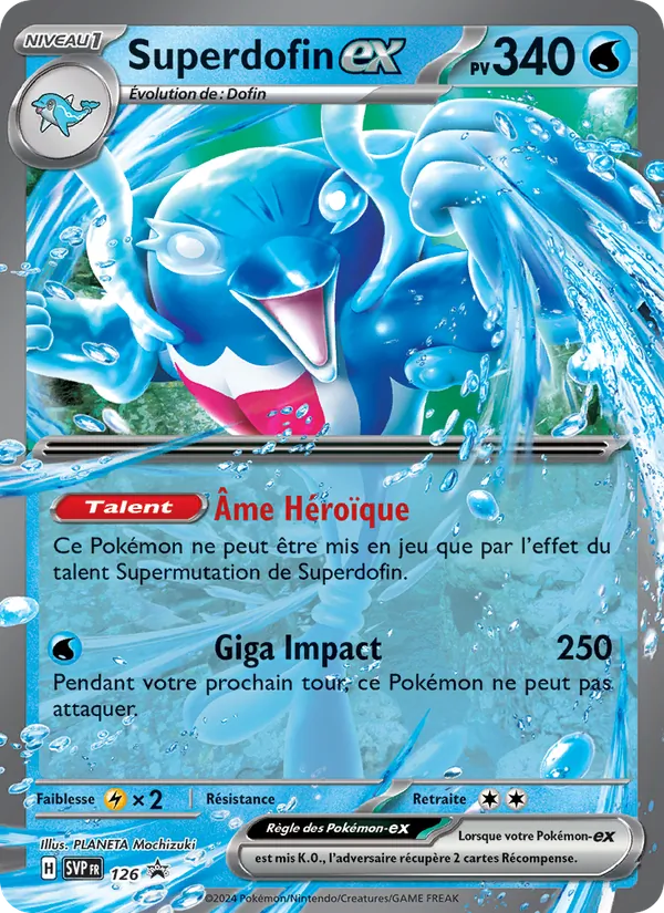 Superdofin-ex SVP Black Star Promos 126/225