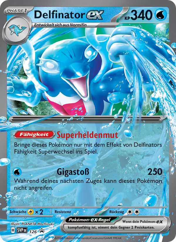 Delfinator-ex SVP Black Star Promos 126/225