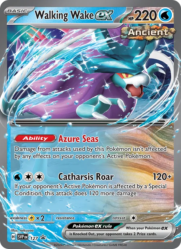 Walking Wake ex SVP Black Star Promos 127/225