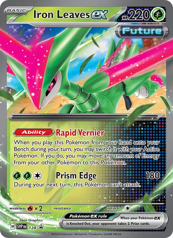 Iron Leaves ex SVP Black Star Promos 128/225