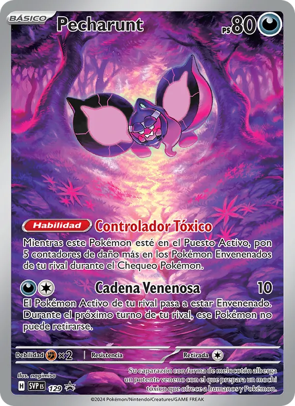 Pecharunt SVP Black Star Promos 129/225