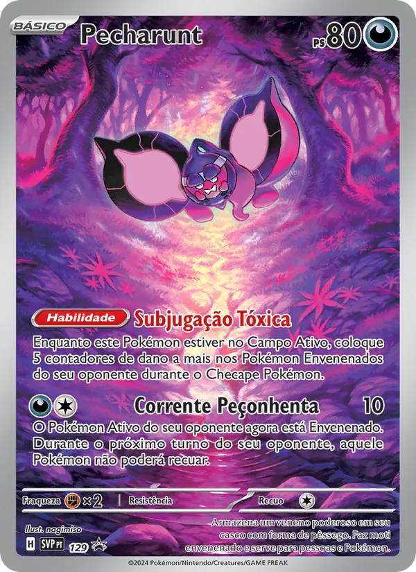 Pecharunt SVP Black Star Promos 129/225