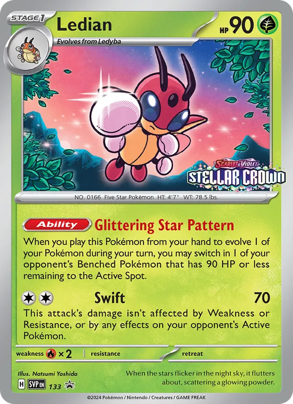 Ledian SVP Black Star Promos 133/225