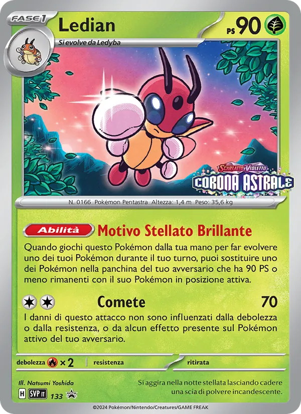 Ledian SVP Black Star Promos 133/225