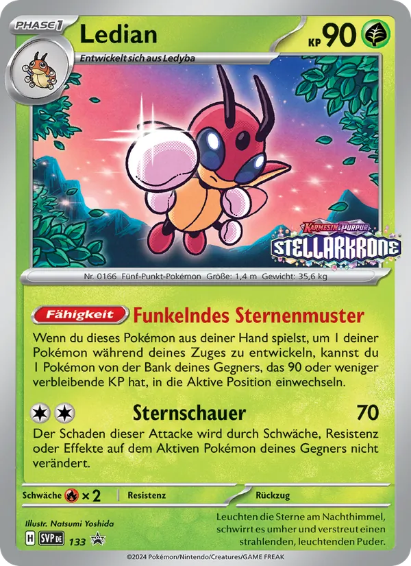 Ledian SVP Black Star Promos 133/225