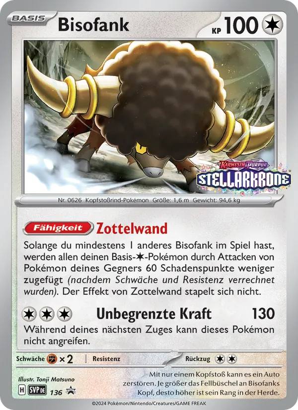 Bisofank SVP Black Star Promos 136/225