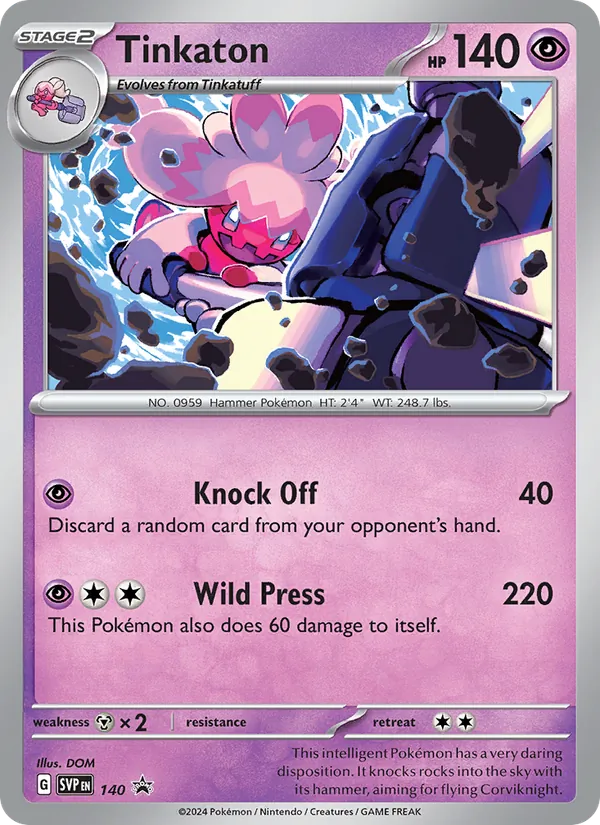 Tinkaton SVP Black Star Promos 140/225