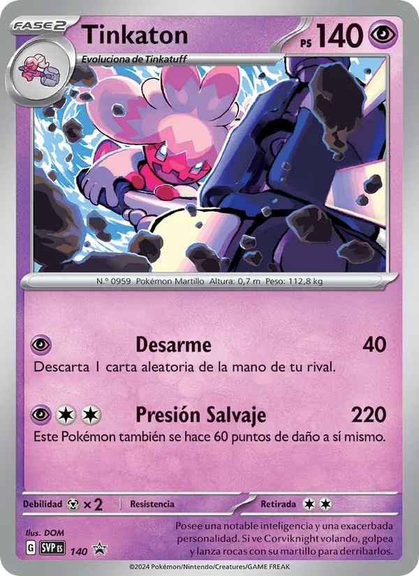 Tinkaton SVP Black Star Promos 140/225