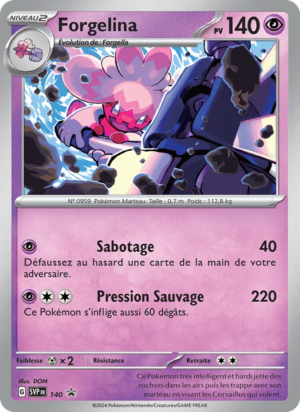 Forgelina SVP Black Star Promos 140/225