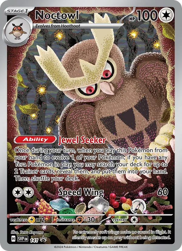 Noctowl SVP Black Star Promos 141/225