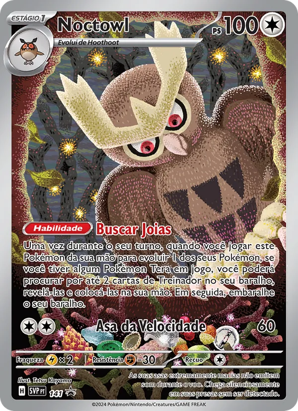 Noctowl SVP Black Star Promos 141/225