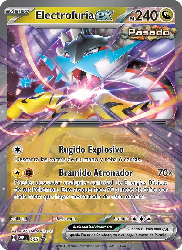 Electrofuria ex SVP Black Star Promos 145/225