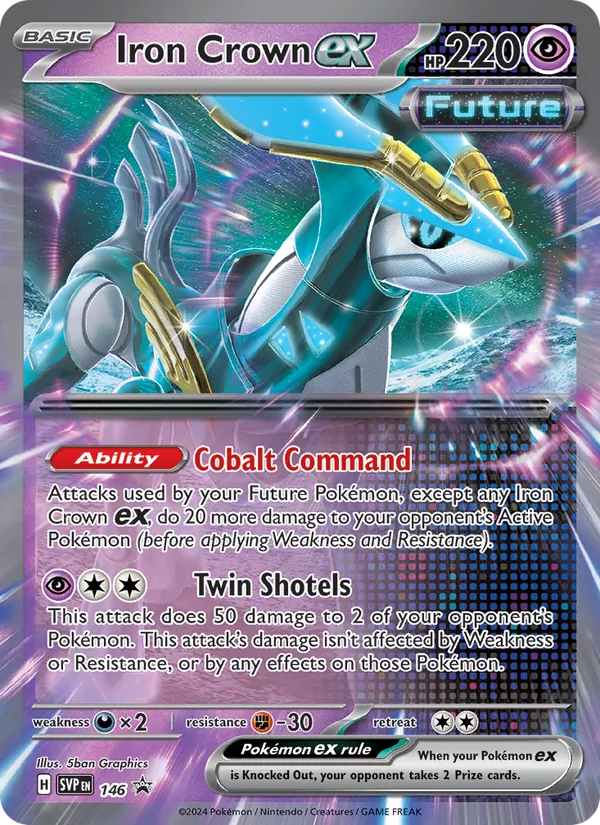 Iron Crown ex SVP Black Star Promos 146/225