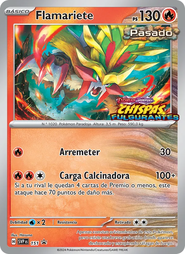 Flamariete SVP Black Star Promos 151/225