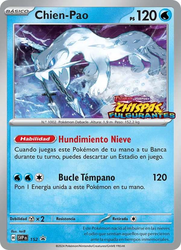 Chien-Pao SVP Black Star Promos 152/225
