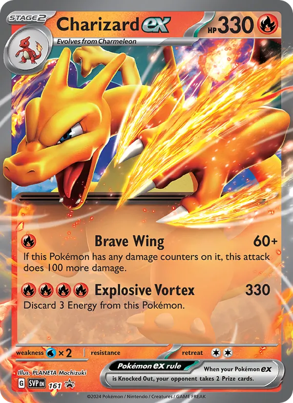 Charizard ex SVP Black Star Promos 161/225