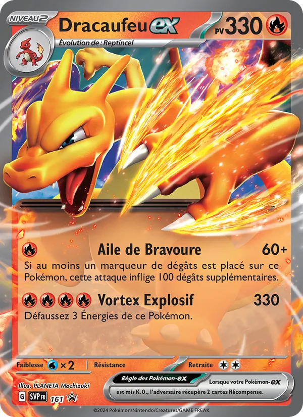 Dracaufeu-ex SVP Black Star Promos 161/225