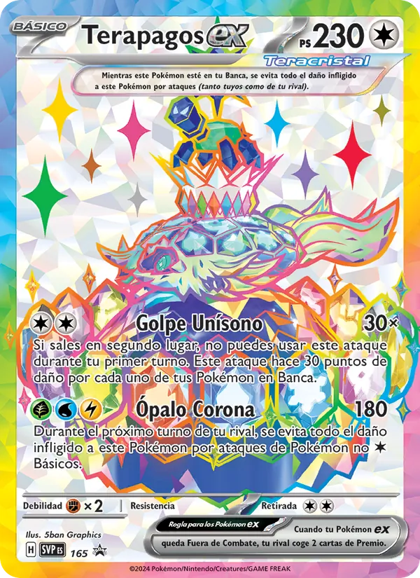 Terapagos ex SVP Black Star Promos 165/225
