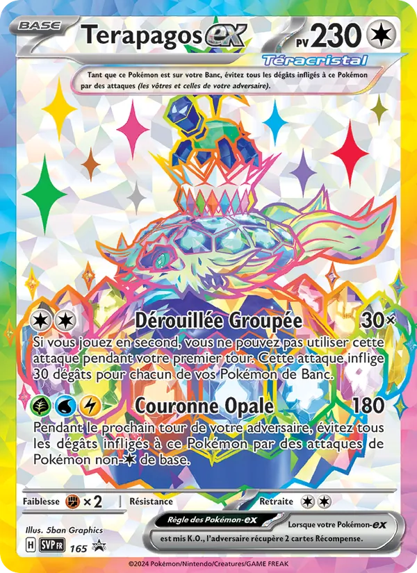 Terapagos-ex SVP Black Star Promos 165/225