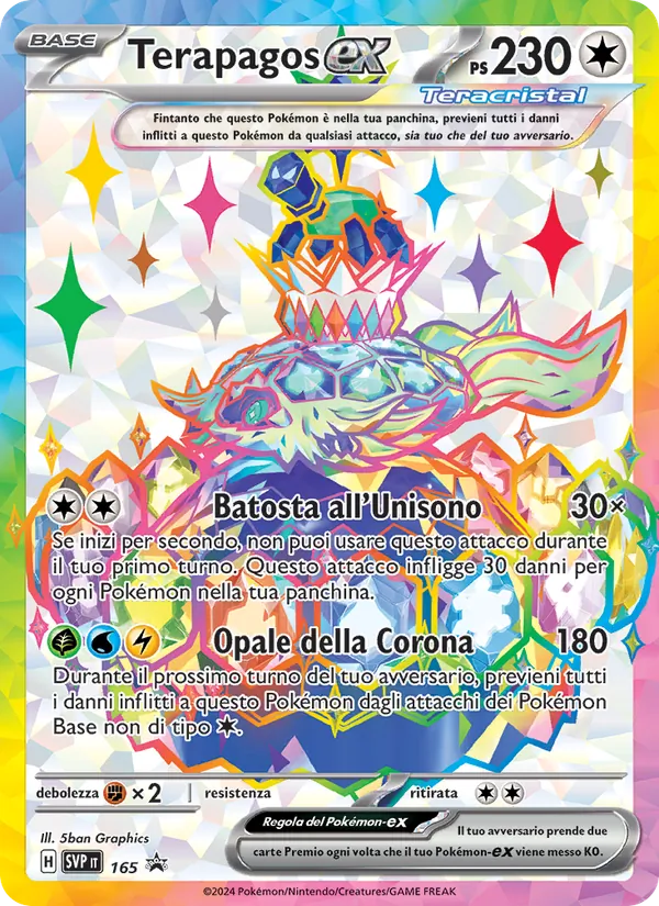 Terapagos-ex SVP Black Star Promos 165/225