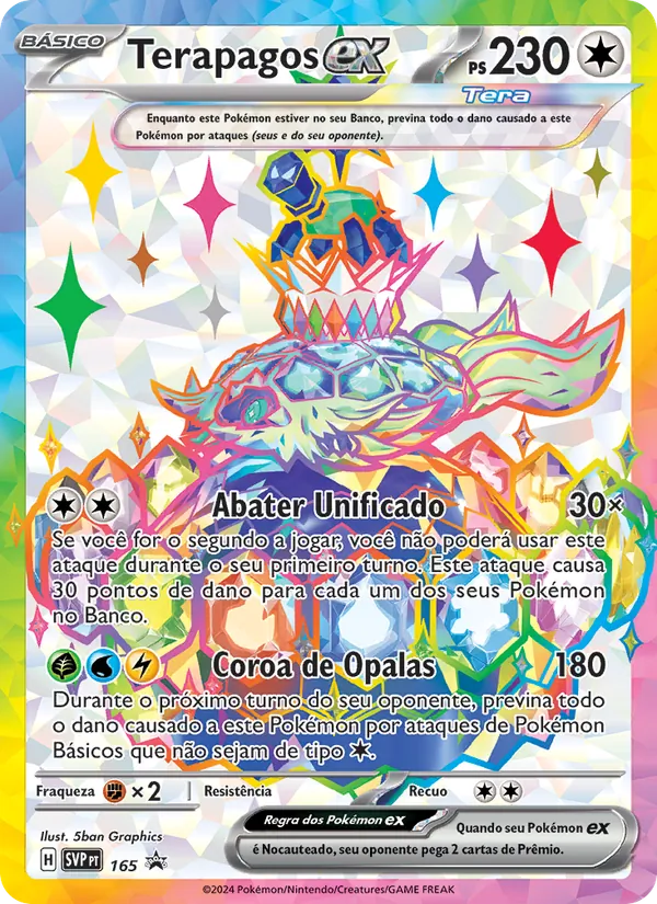 Terapagos ex SVP Black Star Promos 165/225