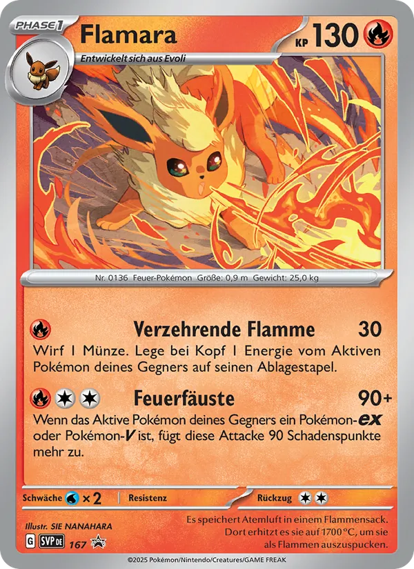 Flamara SVP Black Star Promos 167/225