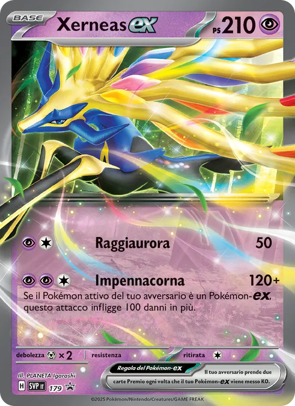 Xerneas-ex SVP Black Star Promos 179/225