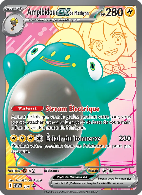 Ampibidou-ex de Mashynn SVP Black Star Promos 194/225
