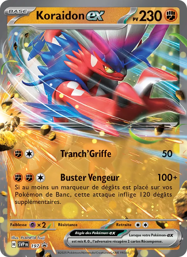 Koraidon-ex SVP Black Star Promos 197/225