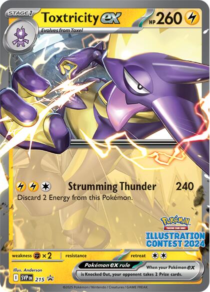 Toxtricity ex SVP Black Star Promos 215/225